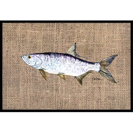 Carolines Treasures Carolines Treasures 8774MAT 18 x 27 in. Fish-Tarpon Indoor & Outdoor Doormat 8774MAT